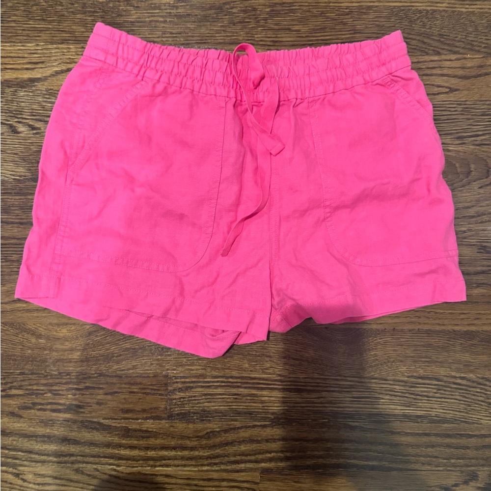 J. Crew Pink Shorts with Elastic Waistband NWT